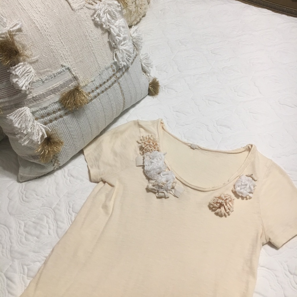 Detailed J. Crew Tee